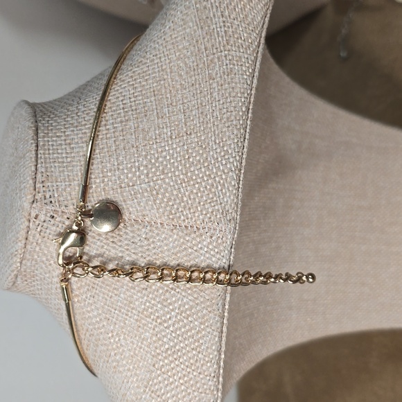 Gold & Mirror Necklace - Picture 2 of 9